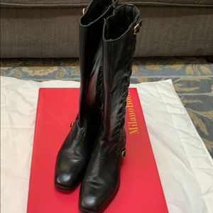 Black Milano boots size 39